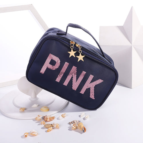 Pink Cosmetic Bag